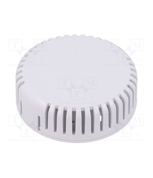 1551V12WH Enclosure: for alarms; Z: 20.3mm; ABS; white; 1551V; vented; Ø: 60mm Ly1l78BnYzbvaOU-jqI3KT-_FB5SdQ_UkkEXk_tBdEM