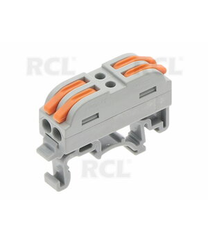 Universālais savienotājs PCT-222D, 2x2 līdz 4 mm2, 400 V/32 A, DIN sliede, salokāms

 CJW2240DIN.jpg