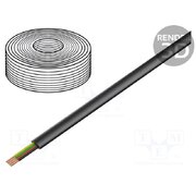 TC1000S-100M-B Wire: telecommunication cable; flat; Cablexpert; stranded; black do9LI1_gcXqLXv44FGNTY_MzyGAcUa84mknzDh7hzJA