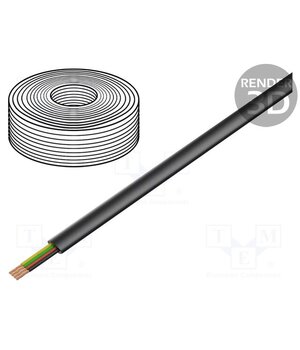TC1000S-100M-B Wire: telecommunication cable; flat; Cablexpert; stranded; black do9LI1_gcXqLXv44FGNTY_MzyGAcUa84mknzDh7hzJA
