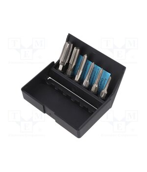 67010 Tools set: taps; plastic box; 6.3mm; 1/4"; ISO2/6H; 6pcs. GVVfMlFTS2r-PPwFUtG6b_IMrkzV3ZXd_rhVHSj3MR8
