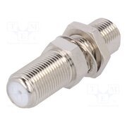 J01602A0000 Coupler; for panel mounting,screwed; 75Ω; F socket x2; 3GHz s3e-Mqid5reoPh4C89tz0ZZ9fPUeUfG_Of2ipS30EIk