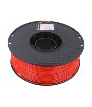 3DP-ABS1.75-01-R Filament: ABS; 1.75mm; red; 225÷245°C; 1kg AeHEUpwIdMmQW4eOz7foQCr8YnMEKacVUi3NFCtu9Gw