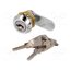 Z-0233-827-15/2/30-180 Lock; zinc and aluminium alloy; 15mm; chromium; Key code: 827 6o39OgxaSnblSHe6IkdXUXPRODTnZ2KO8HqZ5x1TzJI