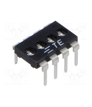 1825190-3 Switch: DIP-SWITCH; Poles number: 4; OFF-ON; Pos: 2; THT; tube 8426r0UisE8ThVvvPnFj_CJnZSTWScKneKRdlFo5_4w
