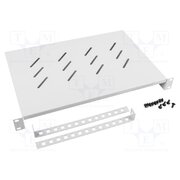 AK-1004-S Shelf; 1U; grey; Standard: 19"; rack shelf F5TD15f_Rie4c6pYWBfPvz5GvScVvYL16jNQ4W_lxQE