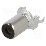 585 Connector: RCA; socket; female; straight; THT; brass; tinned kYW3nFI-8_z6NOcjqhXBOuDDZZh8okZKRbp7k6S2b2I