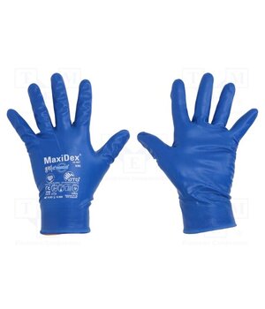 19-007/08 Protective gloves; Size: 8; blue; MaxiDex® p3UgcQkWjLXyKZd0GF3owBQcz04Ug-NHZ3sa_QwF7Bk