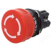 51-256.025 Switch: emergency stop; 16mm; Stabl.pos: 2; NC + NO; red; none; IP65 LW7gRqPTsr8lSdjUToIKa7e9Ah90rAvM7NPAu9dbvLE