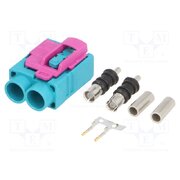 ANT.CONN.07 Connector: antenna; socket; FAKRA; RG174; straight; water blue Bmg8gcrpT6QZbQOHkZxcmC6myGbWW09BoAnfJDGpTJc