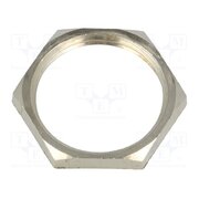 2699 Nut; PG13,5; brass; 23mm; Thread: PG; Plating: nickel njWCazKc8hDdqhln2VE4e58N9hPoWwO3rWd31KdWBuQ