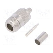 J01021B0117 Connector: N; plug; female; straight; 50Ω; soldering,crimped; PTFE 1PG8cZvEDh3kTB6caNCcqtj5GWq9TZOkr9O36UDfyzc