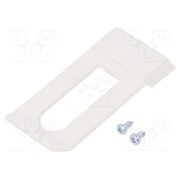 CL001W-S Holder; white; CLIPS; 60x20x6mm -kpsva9b4esjLDGfNnmY4podFkHETv-DuWa_ou3-VWs