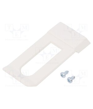 CL001W-S Holder; white; CLIPS; 60x20x6mm -kpsva9b4esjLDGfNnmY4podFkHETv-DuWa_ou3-VWs