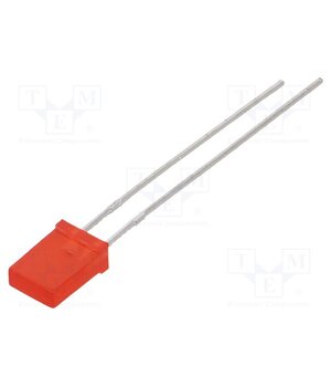 LL-254VD1E-V1-1A LED; red; rectangular; 5x2mm; 25÷32mcd; 146°; Front: flat; 20mA MVWqICOkeOpd1BhIgcHwRAsBmB5ei7OaogbZcaBpvQk