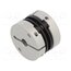 8.0000.1401.0606 Coupling; Ø1: 6mm; Ø2: 6mm; aluminium,polyamide; -10÷80°C GGxOdrJBJ2s3t5p1TC4lELX6pNktha5YC6O5dZsHuQ4