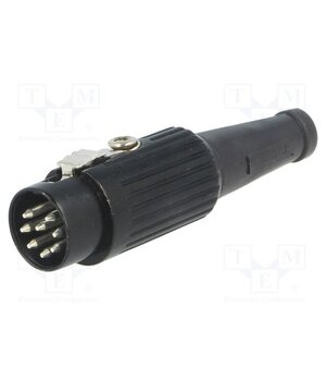 591-0800 Connector: DIN; plug; male; PIN: 8; 270°; straight; for cable; 34V; 2A FrkQxJDVY4ZaBBtWaszrbggfGNq58-ar9DpX3bBrtK8