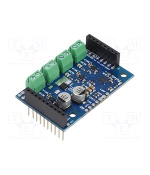 5068 DC-motor driver; Motoron; I2C; Icont out per chan: 1.7A; Ch: 3 SjX0mH0f5IyGHNGhwIVTmzfeT5xipBzlhe_RLI9e1P4