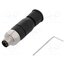 21023591301 Connector: M8; male; PIN: 3; 4A; 60V; IP67; straight; for cable; plug aE_tAU61vayUfsKsuD02mmV9TcGGR-zUMhLgokiaguo