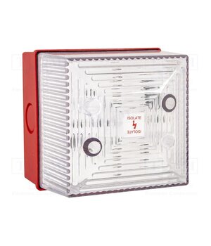 212346 Signaller: lighting; flashing light; transparent; FL40; 230VAC qT9mcow_rj3dXD5zps62WBXfPli4NFTZJfOky2SZYVE