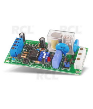 Daudzfunkcionāls releju slēdzis 9–12 V maiņstrāva, 12 V līdzstrāva, 87 x 39 x 26 mm

 IK8015.jpg