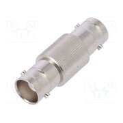 J01004A0618 Coupler; BNC socket,both sides; straight; 50Ω; PTFE j9DkXHCukdV21c0enHQM2LXTzc_s55xpPOVWzleTUHI