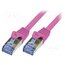 CQ3079S Patch cord; RJ45 plug,both sides; S/FTP; 6a; stranded; Cu; 5m; LSZH zDiBZFfv1dBREv1ojx6RMevaX93u3bqIY_CY1dnnwJo