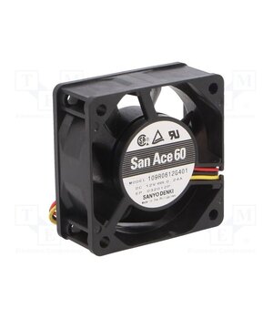 109R0612G401 Fan: DC; 60x60x25mm; axial; 12VDC; 46.8m3/h; 39dBA; ball; 5600rpm jHbfFWQYMknairjgh4QP_bvUEWItH-CbU2r7CrYKPAI