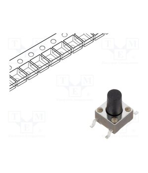 TL3301PF160QG Microswitch TACT; SPST-NO; Pos: 2; 0.05A/12VDC; SMT; none; 1.57N OL90ffezO6El4VlUd7b9J1_7l-v6mKi6vKM1K1bQ2y8