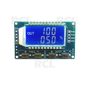 Signāla ģenerators ar LCD displeju, XY-LPWM, 1 Hz–150 kHz, 3,3 V–30 V PWM impulsa frekvence, darba cikls

 ABRM21.jpg