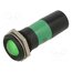 195E1231M Indicator: LED; green; 230VAC; Ø22mm; 100mcd fRhOFSeaPHrjM2uORNGULx3hqJX8kI95VDKtPE6f5bs