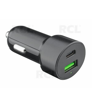 Divkāršais USB ātrās uzlādes lādētājs USB-A 3A, USB-C 3A 5V 48W

 AIMUSB24.jpg