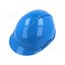 G3000CUV-BB Protective helmet; vented; Size: 53÷62mm; blue; HDPE; G3000; 310g 6A2nxjmWHzrzTmO8qZdkD53qkFsOSYWUWlpJpBfqlUI