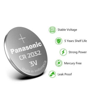 Baterija CR2032 3V 225mAh Panasonic

 BPL2032+2.jpg