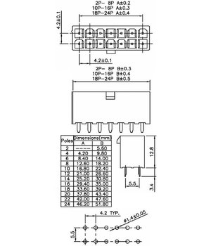 SASLĒGVIENOJUMS 12pin vīriešu 4,2 mm

 CJK74XX+1.jpg