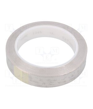3M 1345 MIEDZIANA OCYNOWANA 19-16.5 Tape: shielding; W: 19mm; L: 16.5m; Thk: 0.101mm; acrylic; copper Jm6uDo4Zc7Xepwb0nCjgUmFJ-WqEE6A9yU3Ygs7BIs4