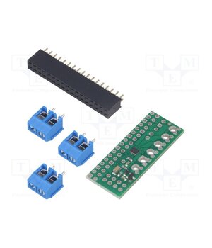DRV8835 FOR RASPBERRY PI B+ DC-motor driver; DRV8835; 250kHz; PWM; 1.2A; Uin mot: 2÷11V; Ch: 2 bXnHpc9oR1Ac87u1RzIA0nb5fxBdvWIVnDd1KE7-6CQ