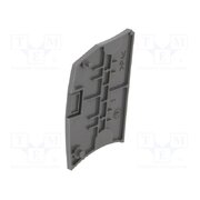 1SNK505910R0000 End piece; Entrelec; dark grey; W: 2.2mm; H: 50.9mm _GGntENnxDvhQpVelkVg4xC_hwURbSB56Ju64h7y3nw