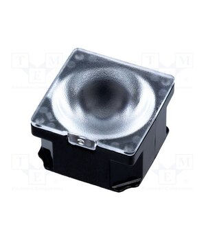 CA11355_LAURA-M LED lens; square; transparent; 15÷34°; Colour: black; H: 13.1mm wwQdUXvwp6sfHHBUEISdpN7Sc4n_3L3QWm1g5utN7rY