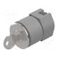 704.114.018 Switch: rotary with key; 30mm; Stabl.pos: 3; silver; none; IP65 _kKvs_1gpq2NWEKvG6JytrFzeTklgMKuAvk86GAclWM