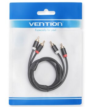 2x RCA <-> 2x RCA kabelis, 2 m

 CKA511V_2.jpg