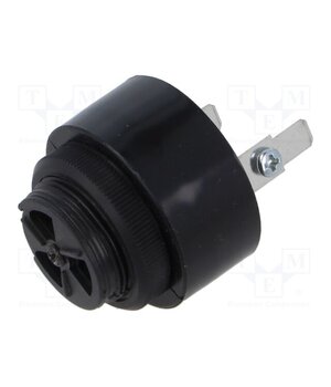 B100520313 Signaller: sound; buzzer; 230VAC; 90dB; BU3; IP54; black; Ø43x56mm OPl1pXB_bhK2sybvDSKWE6RqBOLzsA3fl-C0MUaCpnI
