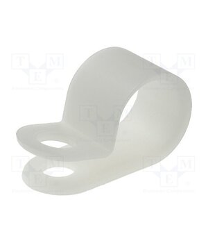 FIX-CC-23 Fixing clamp; Cable P-clips; ØBundle : 13.3mm; polyamide; natural ev4wpCdM-ZyyQzIOUKLYSppiW0gU7OjNz8BuuL0-qDM