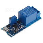Taimera modulis Trigger Delay releja modulis 5-30V Micro USB

 ABT03.jpg