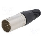 FC6180 Connector: XLR; plug; male; PIN: 7; straight; for cable; soldering CzIq9EBl-CCLcINnbqFjCYM9VRqIJQWgPaYbjNVXPos
