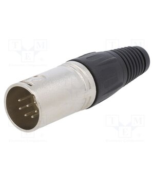 FC6180 Connector: XLR; plug; male; PIN: 7; straight; for cable; soldering CzIq9EBl-CCLcINnbqFjCYM9VRqIJQWgPaYbjNVXPos