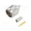 172142 Connector: N; plug; male; straight; 50Ω; crimped; for cable; PTFE 8b-5spOzi50-viOQ05W6105WRo6WZFM_2kIWskRMswU
