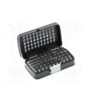 HT1R461 Tools set: screwdriver bits; 50pcs. tK3tkCSTKk3OhJtL9s0nj8GRutkhFKDQGv9xihEOCCg