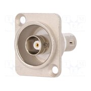 CP30123 Coupler; BNC socket,both sides; insulated; 50Ω; FT; silver; metal vbB-3Cm43K95XSNI4VfWBi8qJLLeh_lumZKRg513tZs