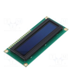 REC001601BBPP5N00100 Display: OLED; alphanumeric; 16x1; Dim: 80x36x10mm; blue; PIN: 16 qtLQkb9ietN8lRKzTHWJlV3d96zgvrVTmpCrpploax4